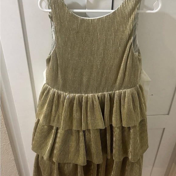 Mini Boden Gold Dress - Picture 2 of 7